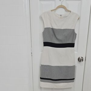 Sandra Darren Color Block Dress
